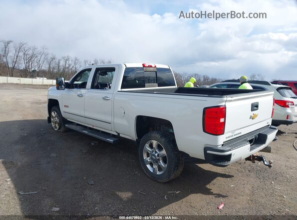 1GC1KWEY7JF155207 2018 CHEVROLET SILVERADO Белый Задняя левая четверть