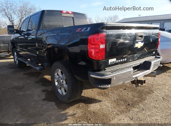 1GC1KWEY7JF184089 2018 CHEVROLET SILVERADO Black Tył lewy
