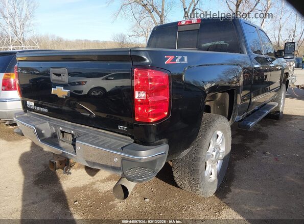 1GC1KWEY7JF184089 2018 CHEVROLET SILVERADO Black Tył prawy