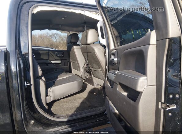 1GC1KWEY7JF184089 2018 CHEVROLET SILVERADO Black Widok naklejki z numerem VIN