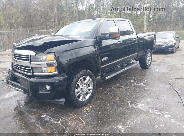 1GC1KXE82GF183219 2016 CHEVROLET SILVERADO Black წინა მარცხენა ხედი სამი მეოთხედიდან