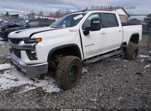 1GC1YNEY4PF218720 2023 CHEVROLET SILVERADO Белый Передняя левая четверть