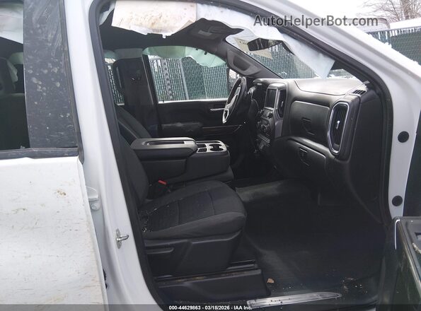 1GC1YNEY4PF218720 2023 CHEVROLET SILVERADO Белый Вид салона спереди
