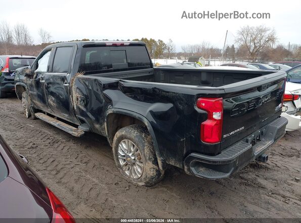 1GC1YREY7NF338113 2022 CHEVROLET SILVERADO Black Հետևի ձախ