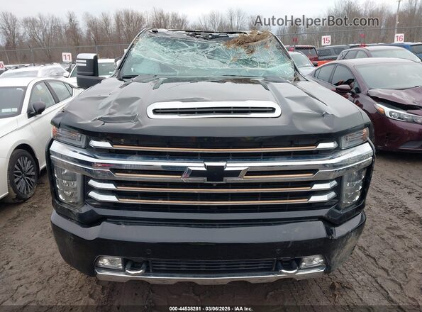 1GC1YREY7NF338113 2022 CHEVROLET SILVERADO Black Սարքավորումների վահանակի տեսք