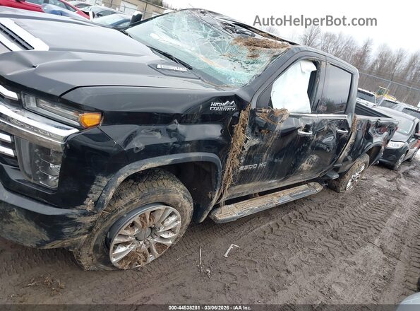 1GC1YREY7NF338113 2022 CHEVROLET SILVERADO Black Սալոնի 360 աստիճան տեսք
