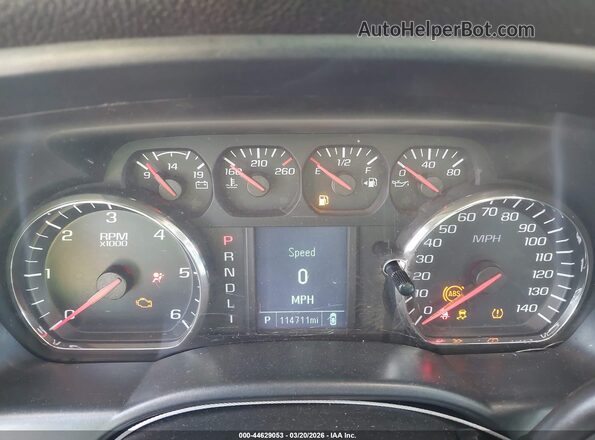 1GC2KUEG7JZ253135 2018 CHEVROLET SILVERADO Белый Вид задних сидений