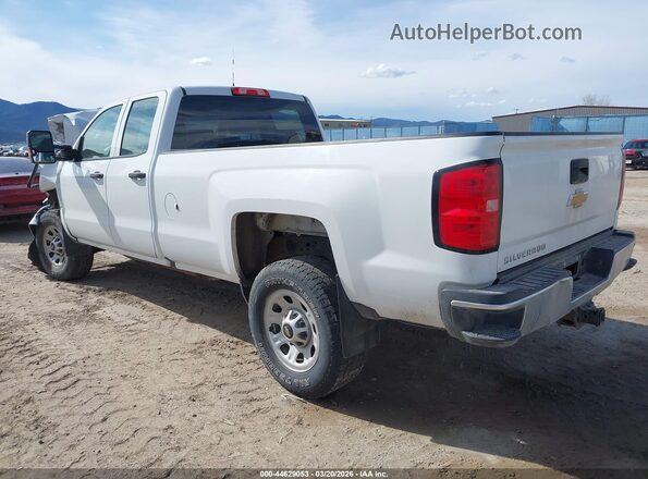 1GC2KUEG7JZ253135 2018 CHEVROLET SILVERADO Белый Задняя левая четверть