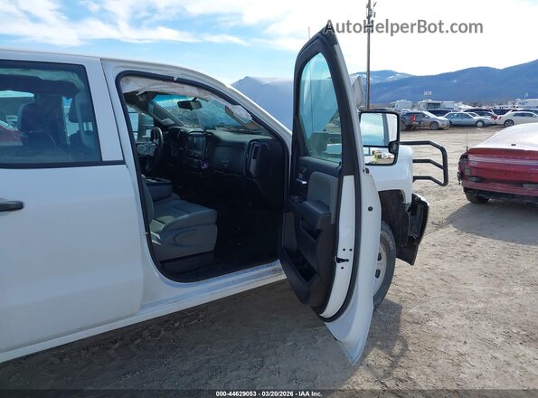 1GC2KUEG7JZ253135 2018 CHEVROLET SILVERADO Белый Вид салона спереди