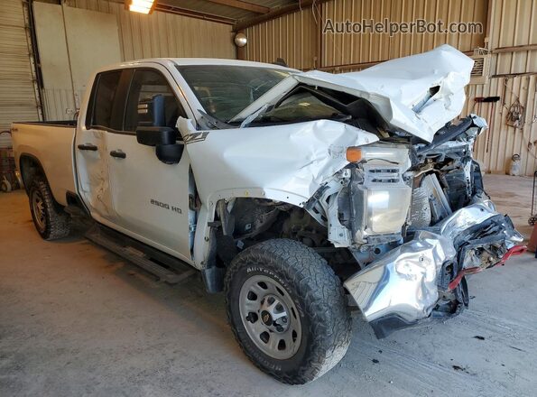 1GC2YLE70PF251729 2023 CHEVROLET SILVERADO Белый Передняя правая четверть