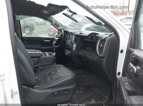 1GC2YPEY9NF253718 2022 CHEVROLET SILVERADO White წინა სალონის ხედი
