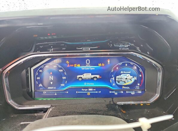 1GC4KNEY2SF174532 2025 CHEVROLET SILVERADO Gray 