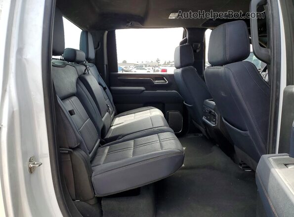 1GC4YREY3RF310697 2024 CHEVROLET SILVERADO White Rear seats view