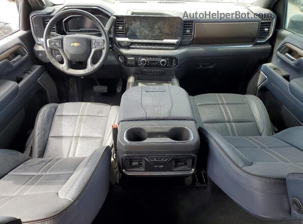 1GC4YREY3RF310697 2024 CHEVROLET SILVERADO White Dashboard view