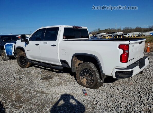 1GC4YUEY8MF221834 2021 CHEVROLET SILVERADO White Հետևի ձախ
