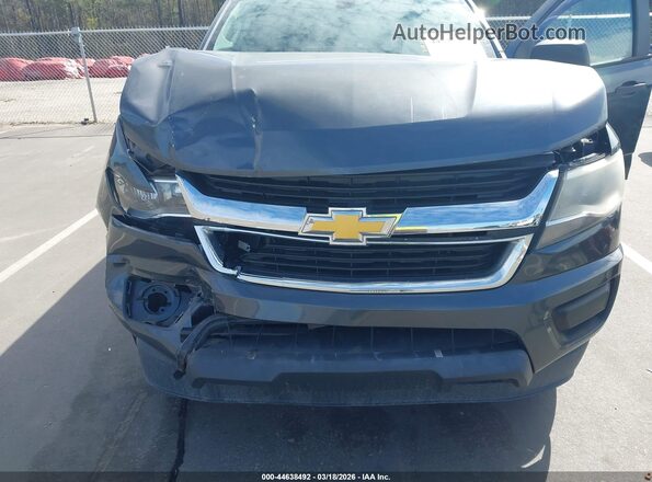 1GCGSBE38G1291469 2016 CHEVROLET COLORADO Серый Вид спереди