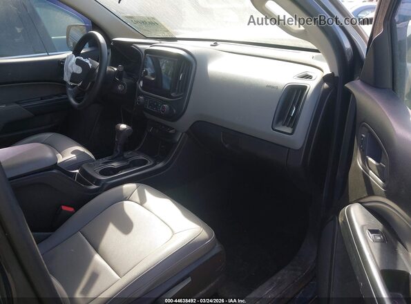 1GCGSBE38G1291469 2016 CHEVROLET COLORADO Серый Вид салона спереди
