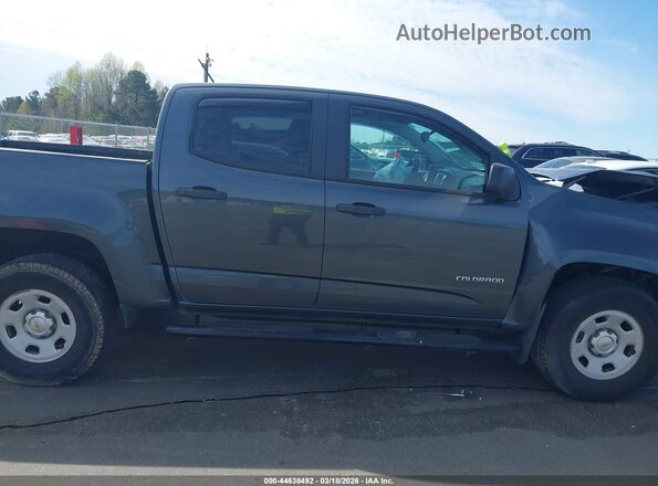 1GCGSBE38G1291469 2016 CHEVROLET COLORADO Серый Вид задней части салона