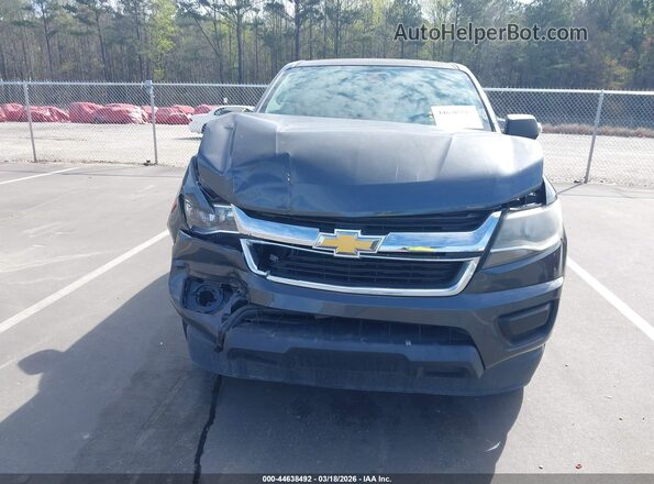 1GCGSBE38G1291469 2016 CHEVROLET COLORADO Серый Вид щитка приборов