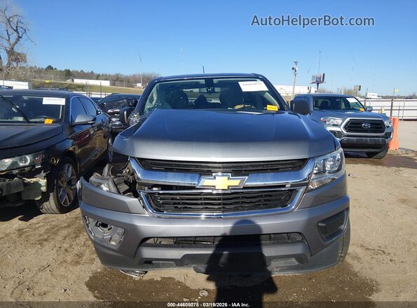 1GCGSBEA0K1139662 2019 CHEVROLET COLORADO Gray Սարքավորումների վահանակի տեսք