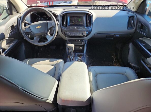 1GCGSBEA2M1171676 2021 CHEVROLET COLORADO Red Widok deski rozdzielczej