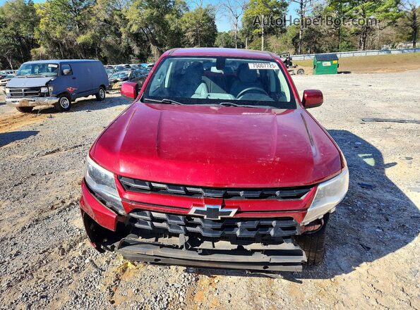 1GCGSBEA2M1171676 2021 CHEVROLET COLORADO Red Widok z przodu