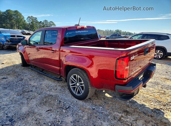 1GCGSBEA2M1171676 2021 CHEVROLET COLORADO Red Tył lewy