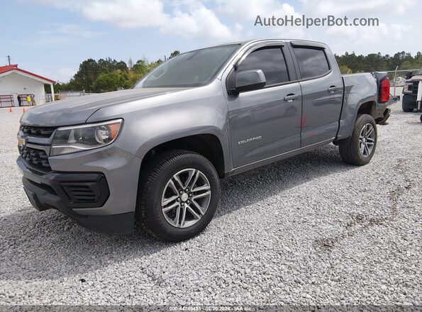 1GCGSBEA4M1279684 2021 CHEVROLET COLORADO Gray 