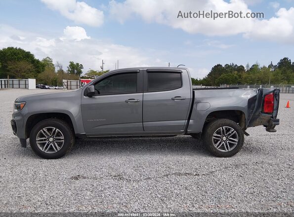1GCGSBEA4M1279684 2021 CHEVROLET COLORADO Gray 