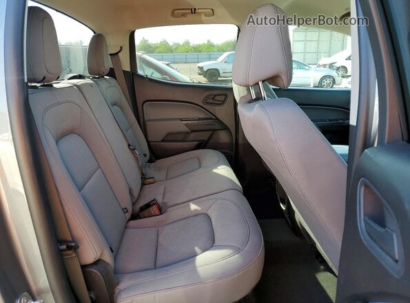 1GCGSBEA5M1177388 2021 CHEVROLET COLORADO Silver Rear seats view
