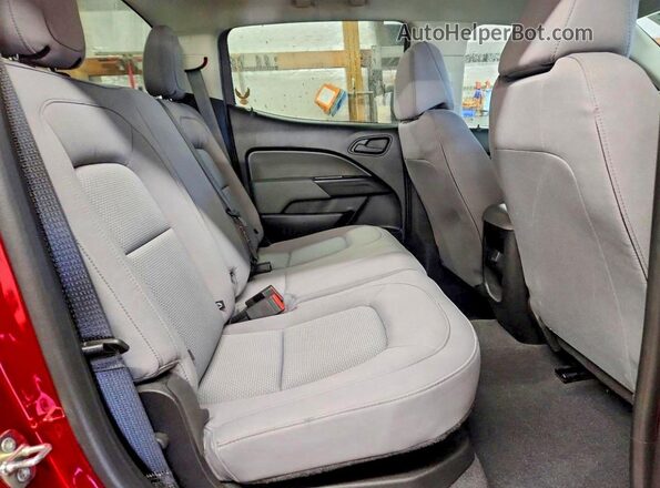 1GCGSBEA9M1112169 2021 CHEVROLET COLORADO Red Вид задніх сидінь