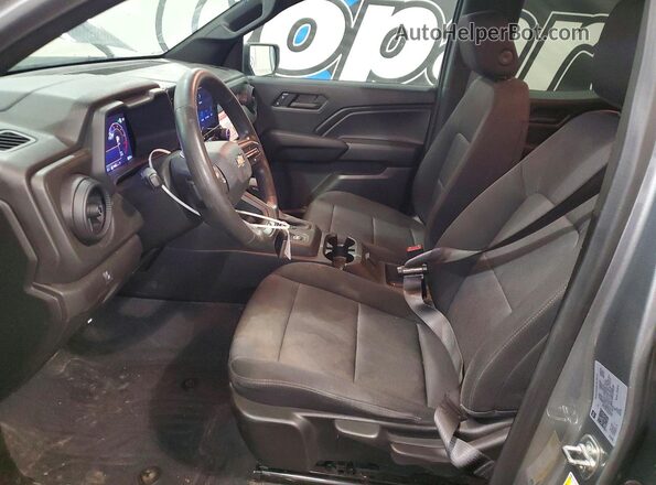 1GCGSBECXR1236539 2024 CHEVROLET COLORADO Gray Widok wnętrza z przodu