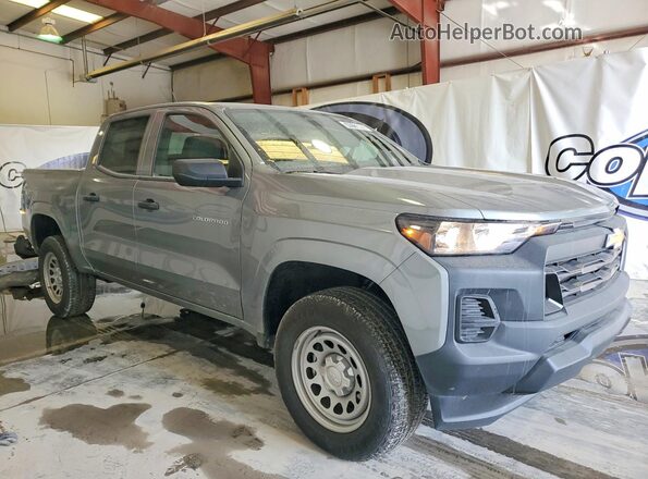 1GCGSBECXR1236539 2024 CHEVROLET COLORADO Gray Przód prawy