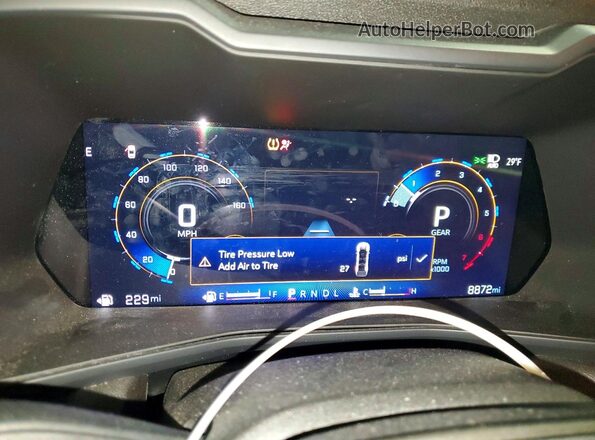 1GCGSBECXR1236539 2024 CHEVROLET COLORADO Gray Widok zestawu wskaźników