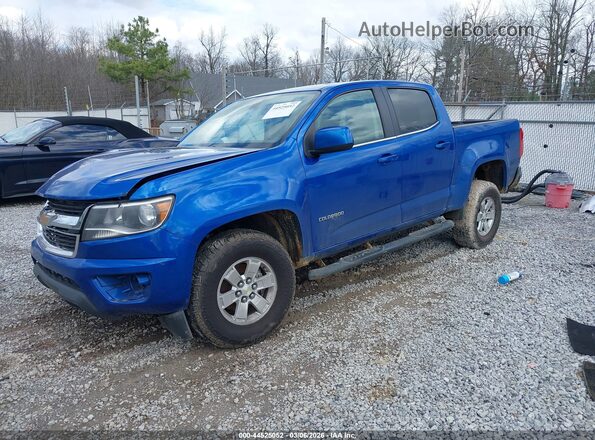 1GCGSBEN3L1112931 2020 CHEVROLET COLORADO Blue Առջևի ձախ երեք քառորդ տեսարան