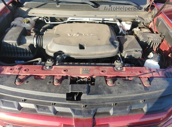 1GCGSBEN9M1157194 2021 CHEVROLET COLORADO Red Շարժիչի բաժամունքի տեսք