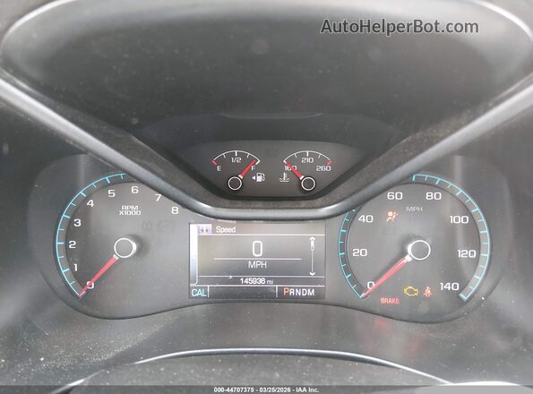 1GCGSCE37G1164766 2016 CHEVROLET COLORADO Black Вид задніх сидінь