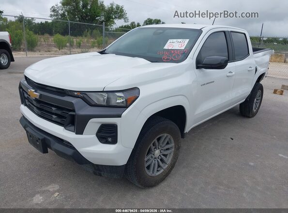 1GCGSCEC6P1206487 2023 CHEVROLET COLORADO White Առջևի ձախ երեք քառորդ տեսարան