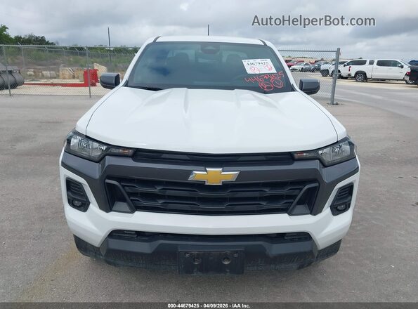 1GCGSCEC6P1206487 2023 CHEVROLET COLORADO White Սարքավորումների վահանակի տեսք