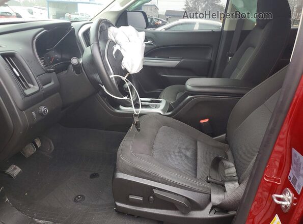 1GCGSCEN4M1279354 2021 CHEVROLET COLORADO Red Front interior view