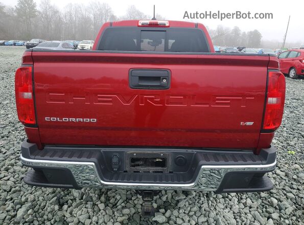 1GCGSCEN4M1279354 2021 CHEVROLET COLORADO Red Rear view
