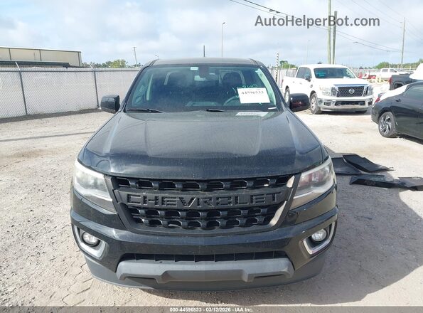 1GCGSCEN6L1136386 2020 CHEVROLET COLORADO Black Widok wnętrza z tyłu