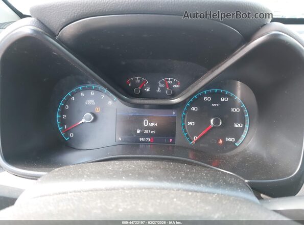 1GCGSCEN6L1212995 2020 CHEVROLET COLORADO Silver უკანა სავარძლების ხედი