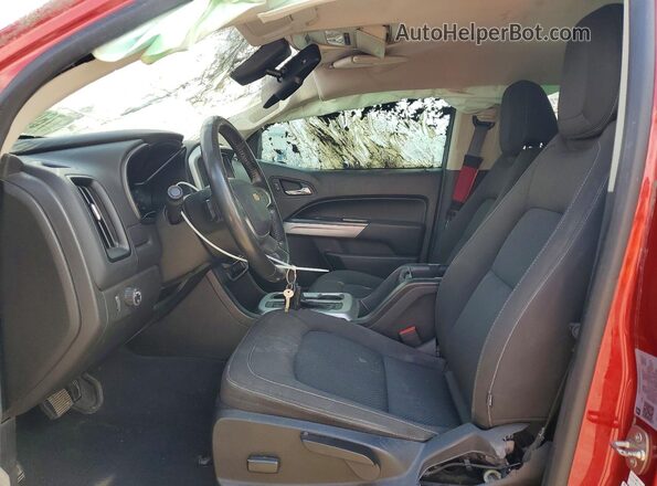 1GCGSCEN6M1151150 2021 CHEVROLET COLORADO Темно-бордовый Вид салона спереди