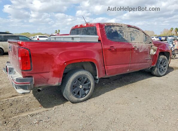 1GCGSCEN6M1151150 2021 CHEVROLET COLORADO Темно-бордовый Задняя правая четверть