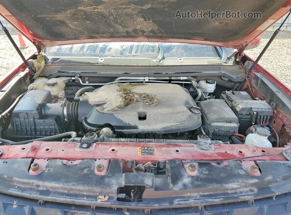 1GCGSCEN6M1151150 2021 CHEVROLET COLORADO Темно-бордовый Вид задней части салона