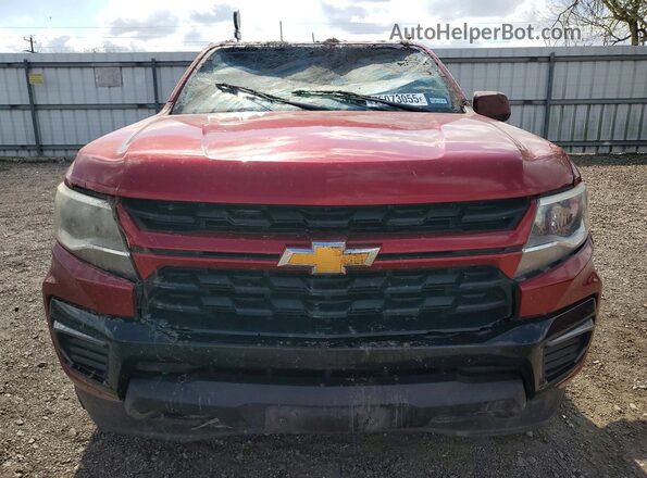 1GCGSCEN6M1151150 2021 CHEVROLET COLORADO Темно-бордовый Вид спереди