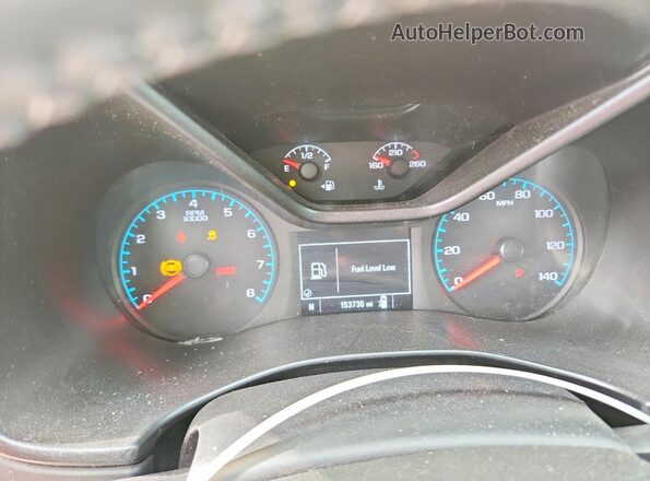 1GCGSCEN8M1261407 2021 CHEVROLET COLORADO White Instrument cluster view