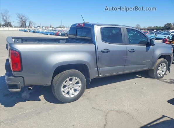 1GCGSCEN8M1296206 2021 CHEVROLET COLORADO Gray Задня права чверть