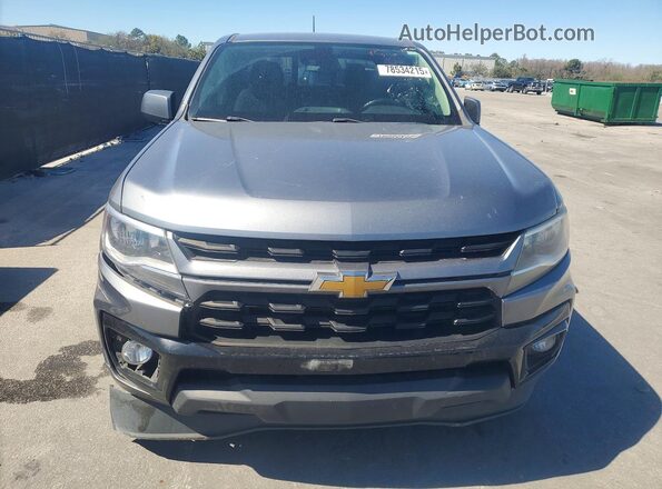 1GCGSCEN8M1296206 2021 CHEVROLET COLORADO Gray Вид спереду